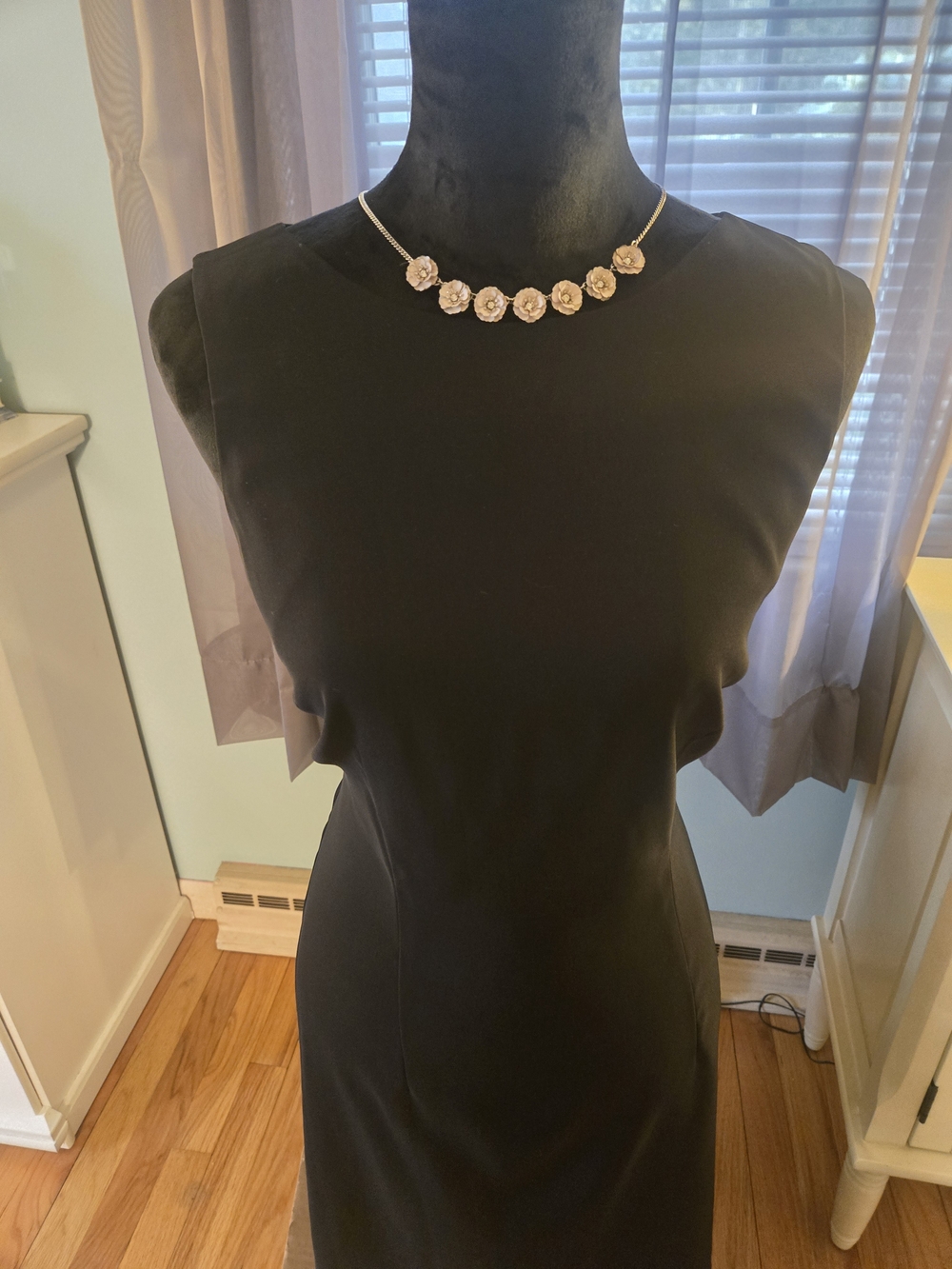AGB Black Classic Sheath Dress